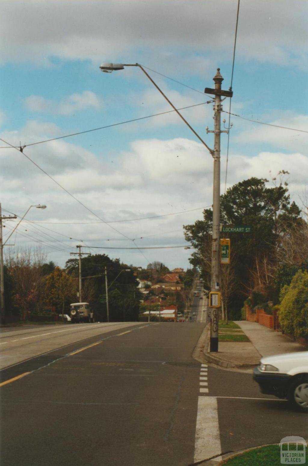 Hawthorn Tramway Trust Pole, Riverdale Road, 2000