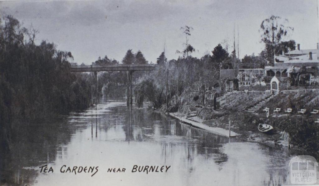 Tea Gardens near Burnley, 1912