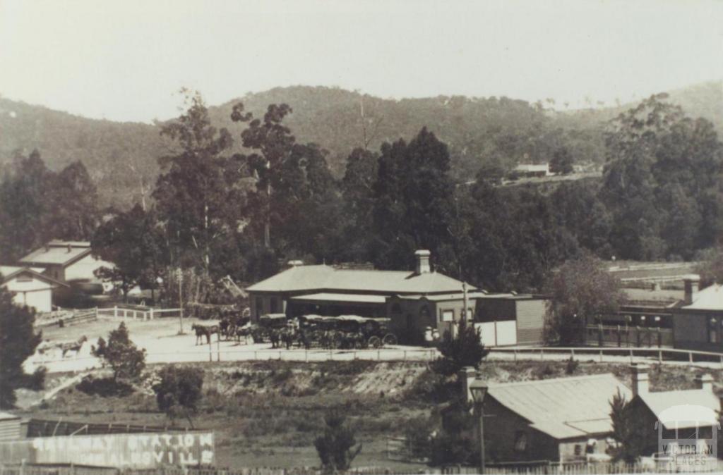 Healesville Railway Station, 1913 | Victorian Places