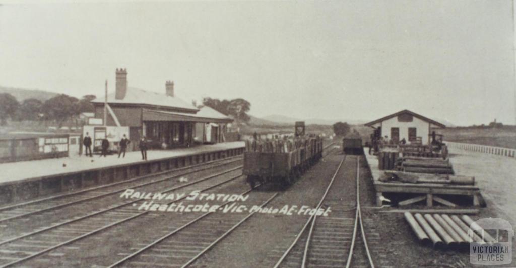 Heathcote Railway Station, 1910