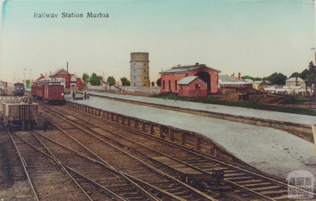 Murtoa Railway Station, 1910