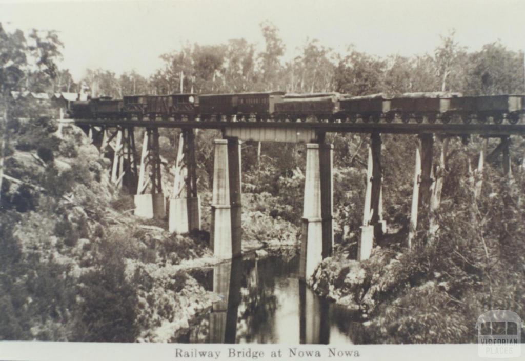 Railway Bridge at Nowa Nowa