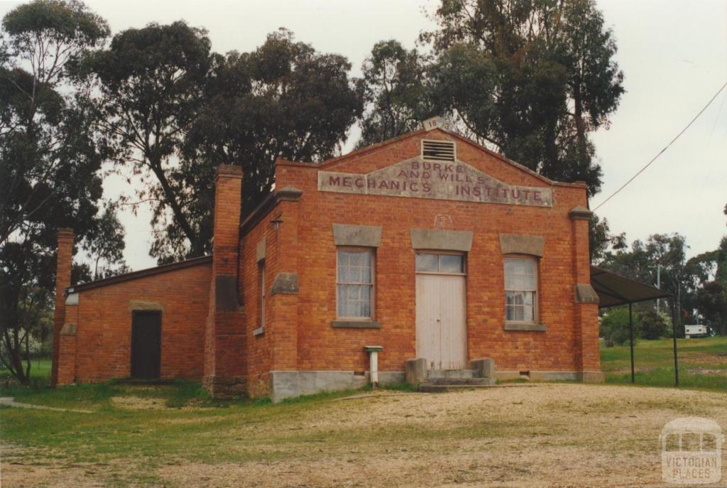 Burke and Wills Mechanics Institute, Fryerstown, 2000