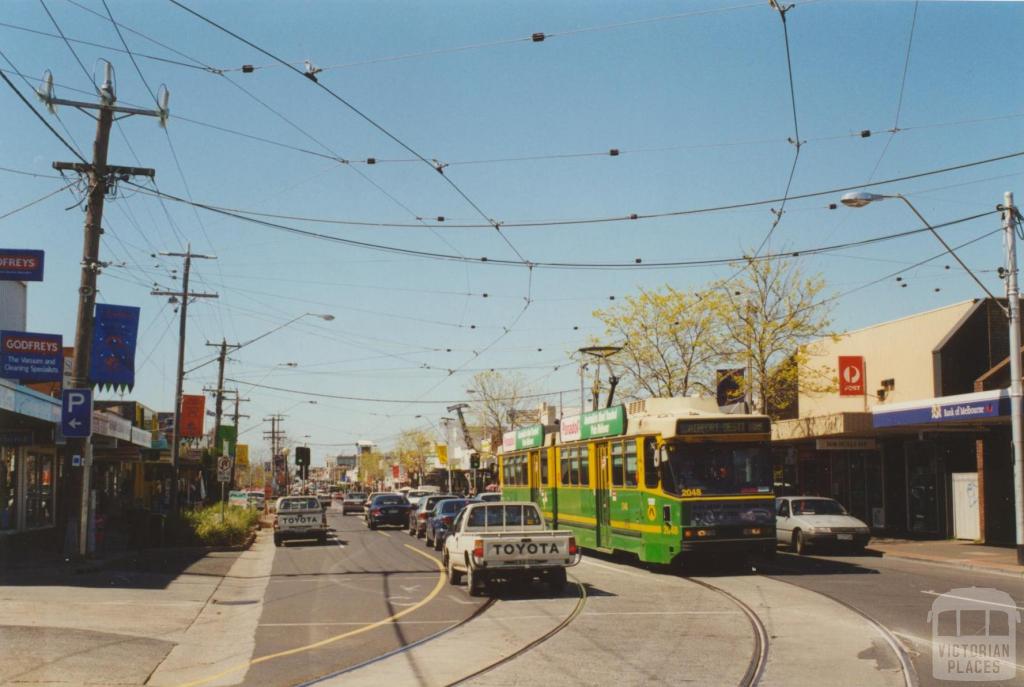 Niddrie shopping strip, Keilor Road, 2000