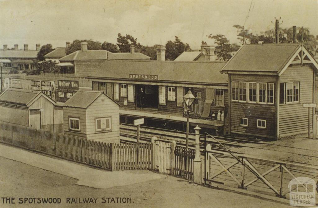 Spotswood Railway Station, 1910