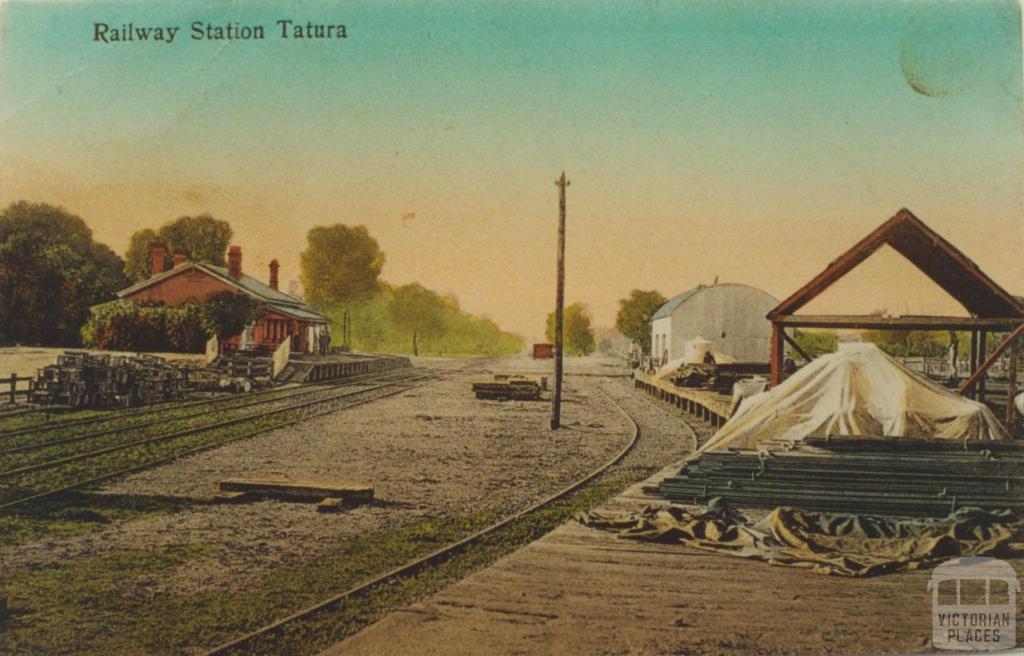 Tatura Railway Station, 1911