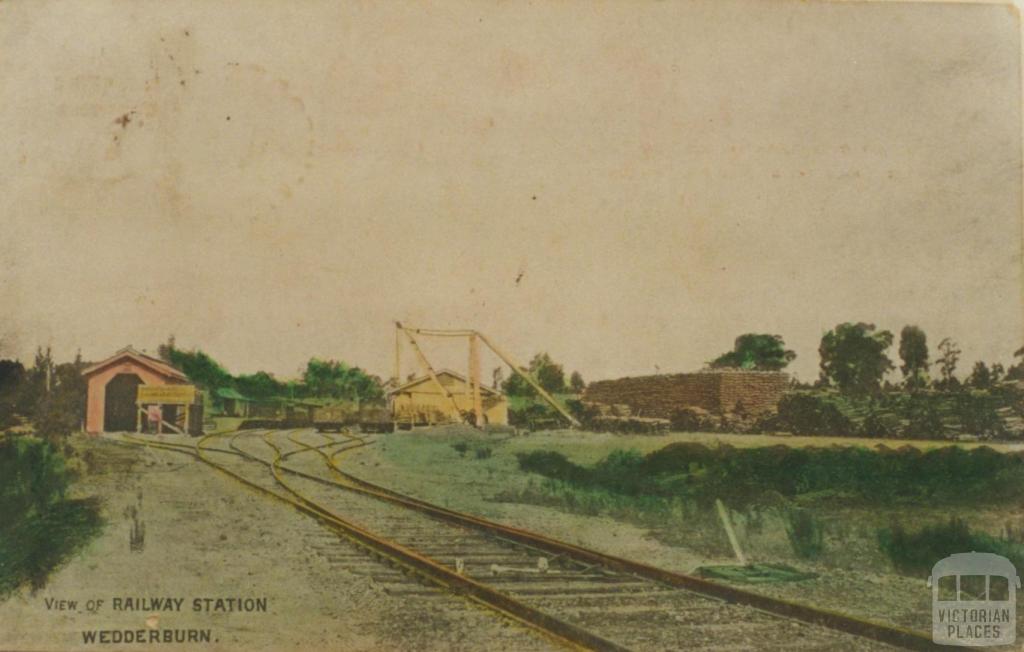 Wedderburn Railway Station, 1907