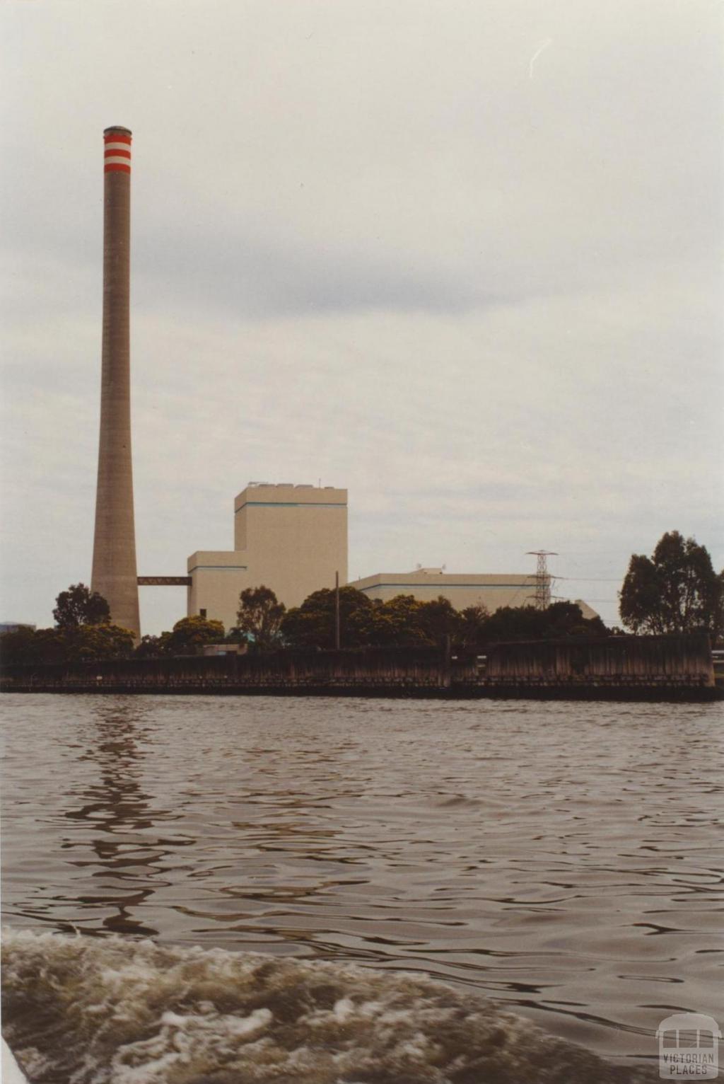 Newport Power Station from River, 2000