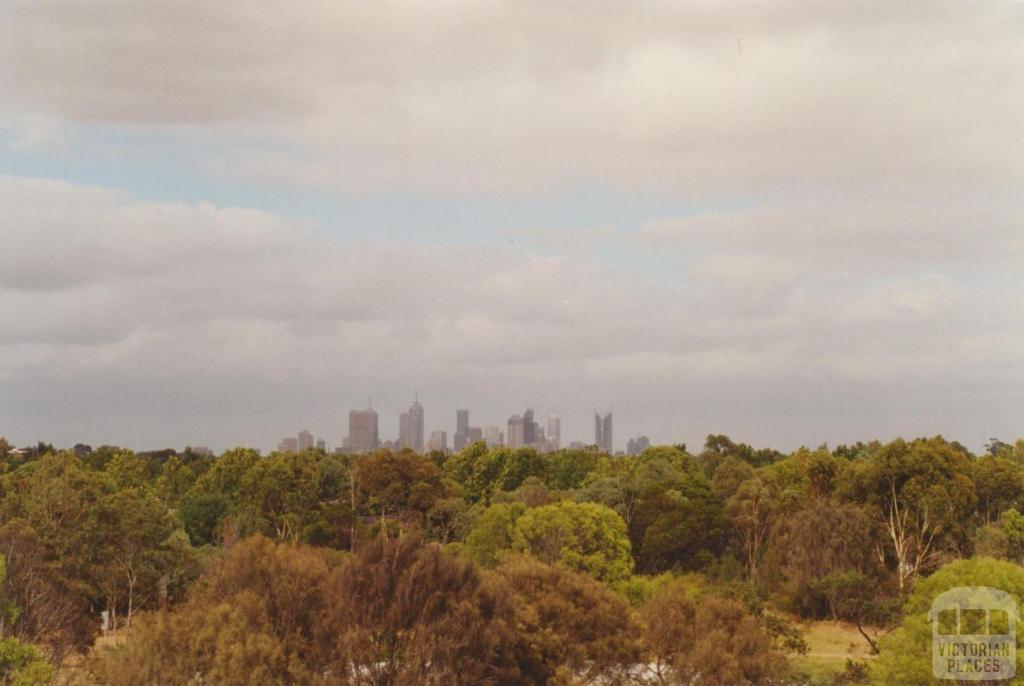 Melbourne from Darebin Parklands, 2001