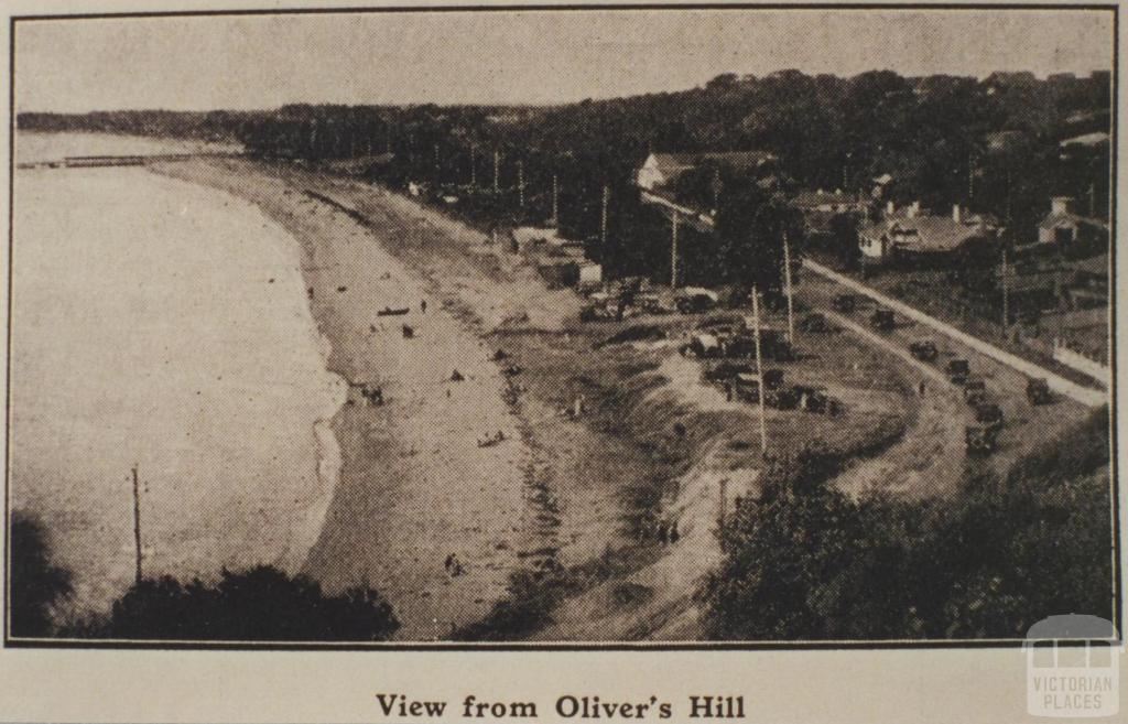 View from Oliver's Hill, 1918