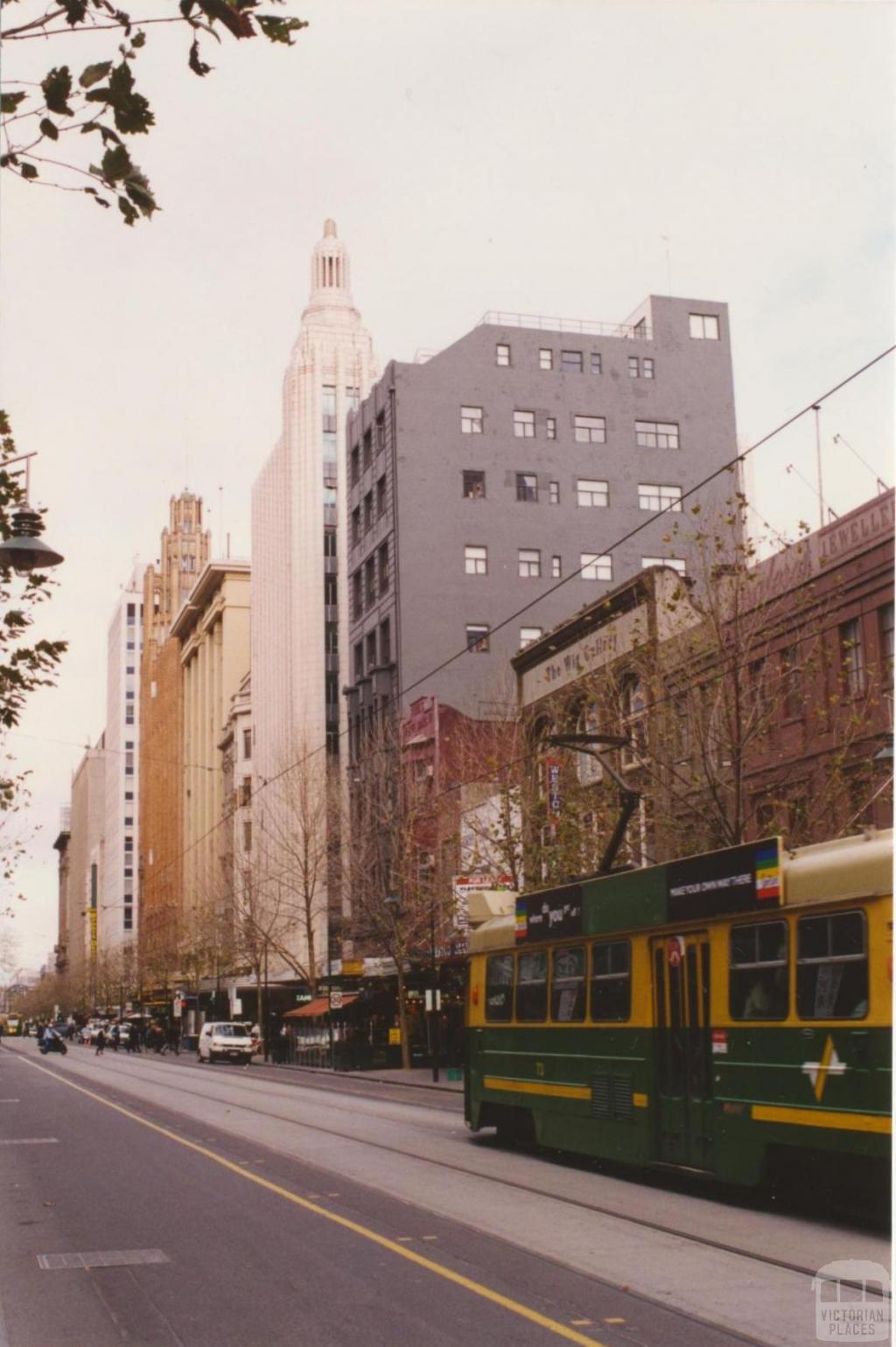 Swanston Street, Melbourne, 2001