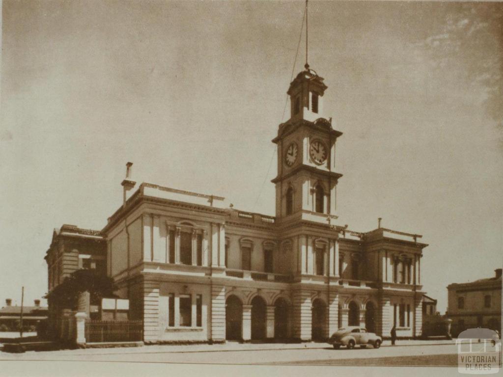 Port Melbourne Town Hall, 1939