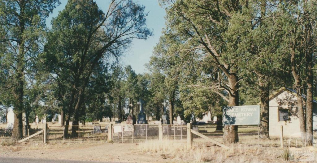 Lake Rowan Cemetery, 2002