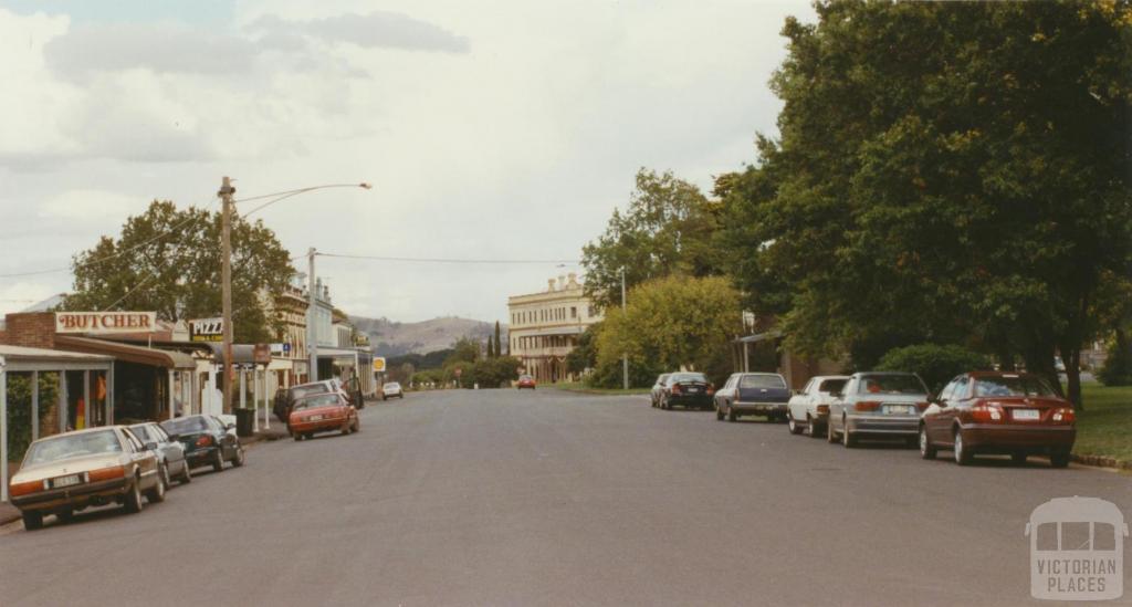 Main street, Lancefield, 2002