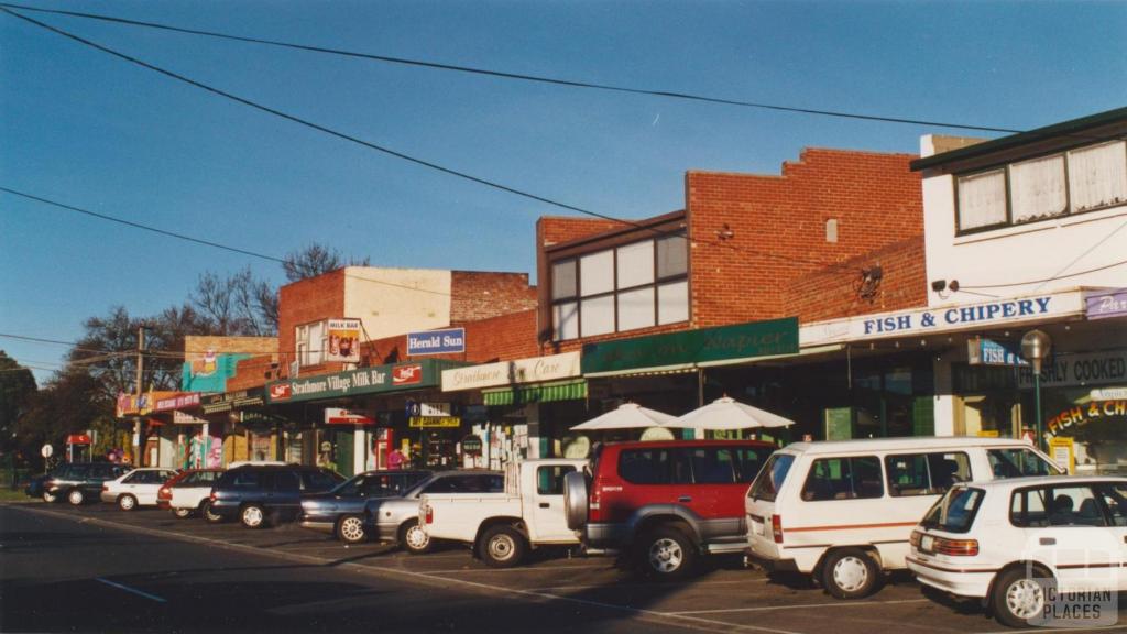 Strathmore shops, Napier Street, 2002