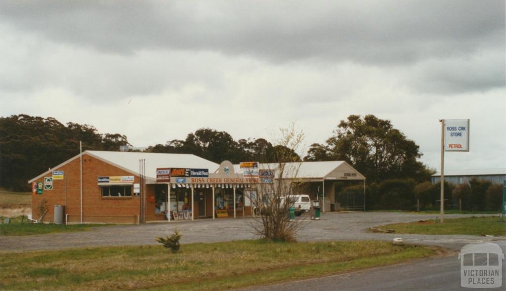 Ross Creek general store, 2002