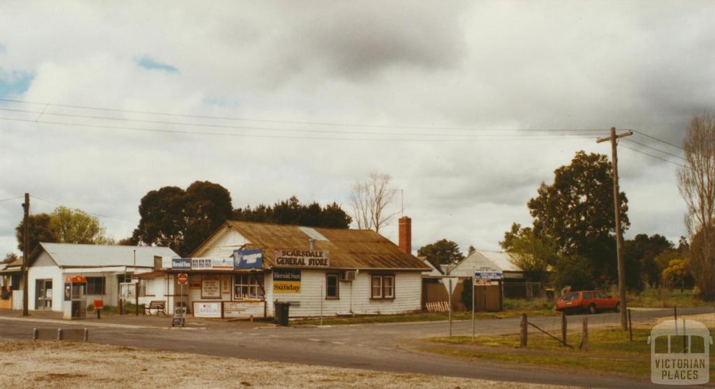 Scarsdale general store, 2002