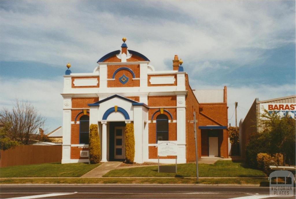 Ararat Masonic temple, High Street, 2002