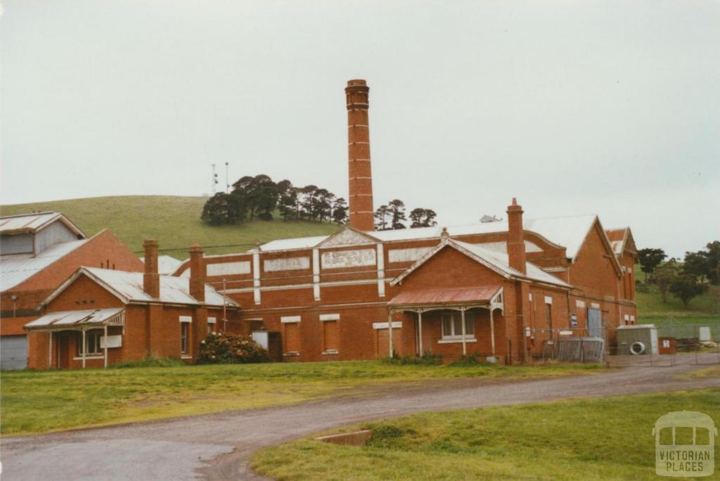 Glenormiston butter and cheese factory, Noorat, 2002