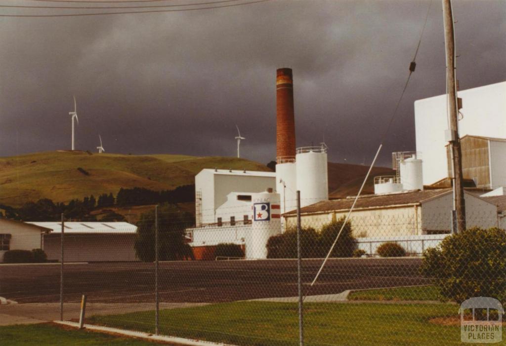 Bonlac factory and wind generators, 2003