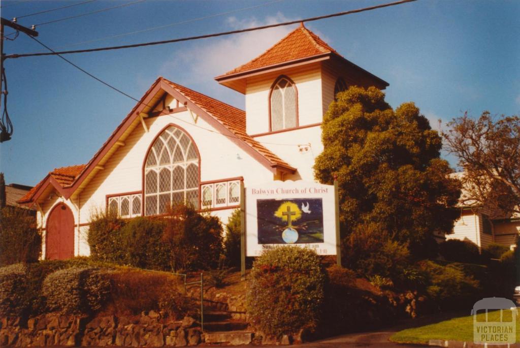 Church of Christ, Whitehorse Road and Cherry Road, Balwyn, 2003