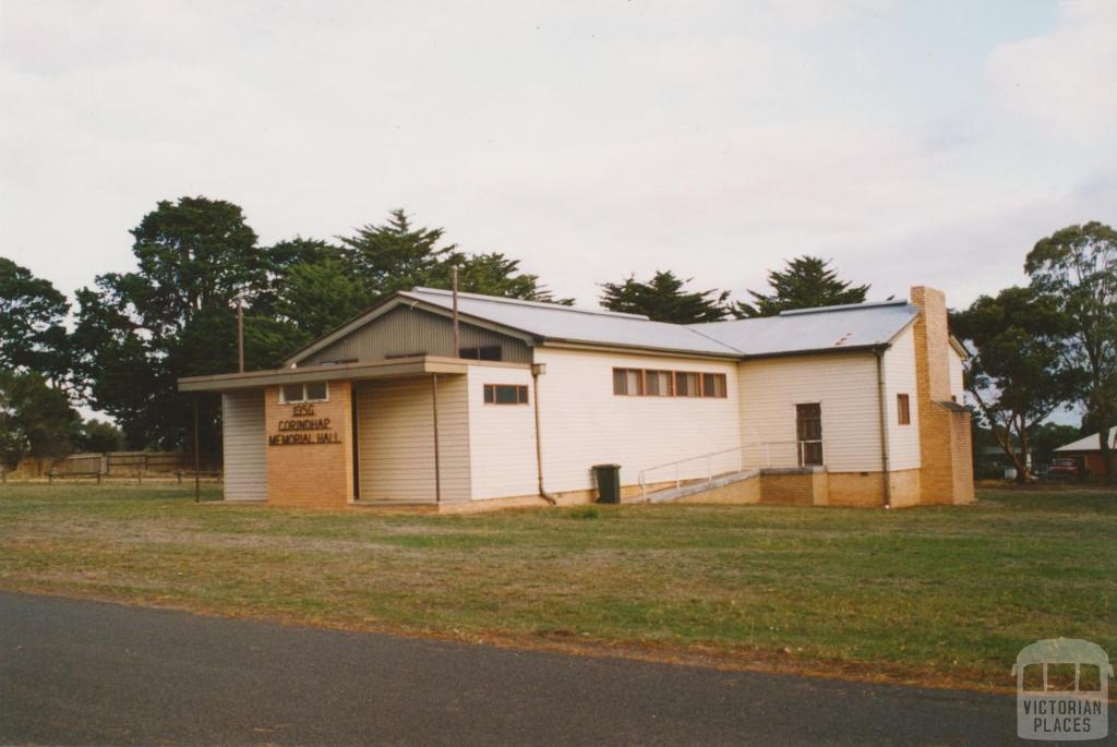 Corindhap hall, 2004