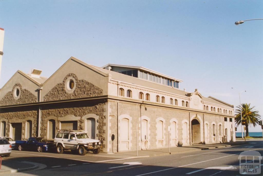 Norley's coal depot, Beach and Bay Streets, Port Melbourne, 2004