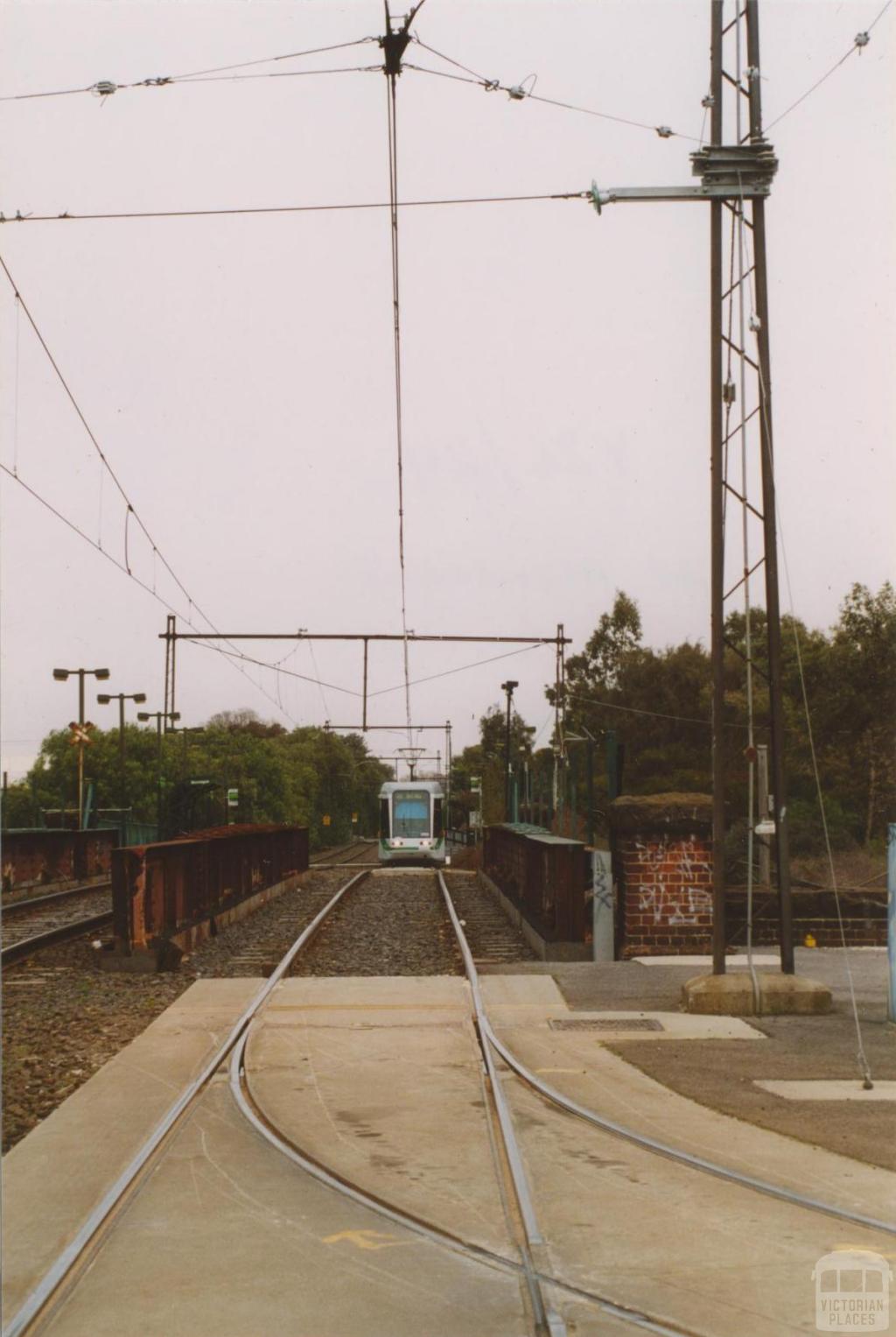 At Montague rail bridge, looking south west, 2004