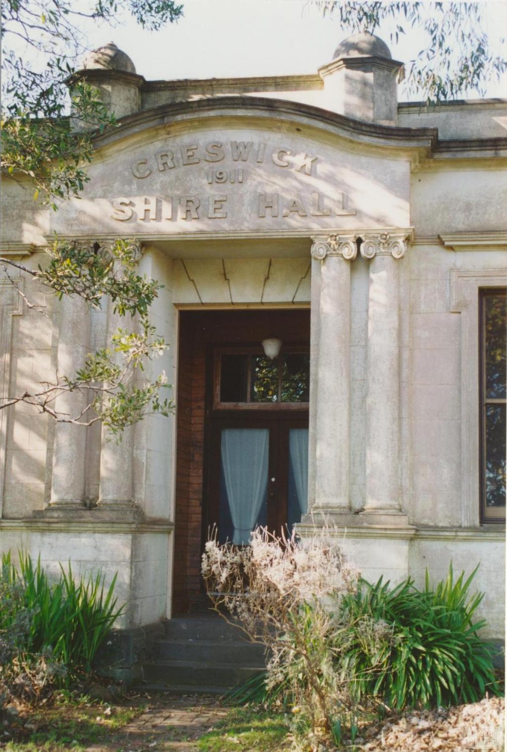 Creswick Shire hall, Kingston, 2005