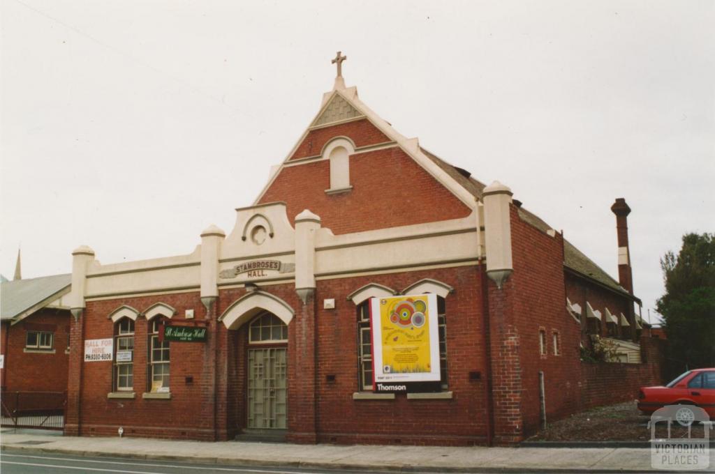 St Ambrose Hall, Dawson Street, Brunswick, 2005