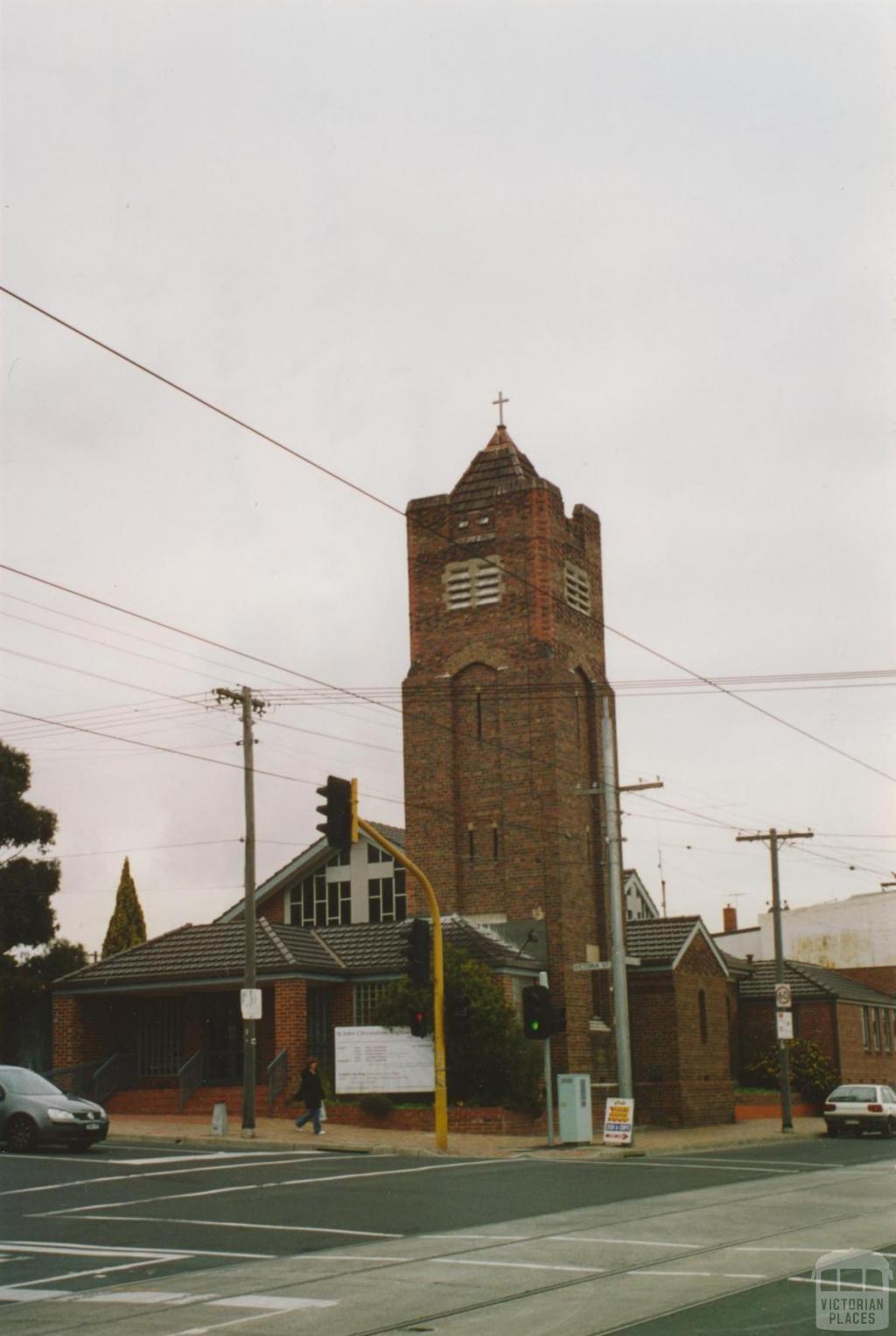 Anglican Church, Melville Road and Victoria Street, Brunswick West, 2005