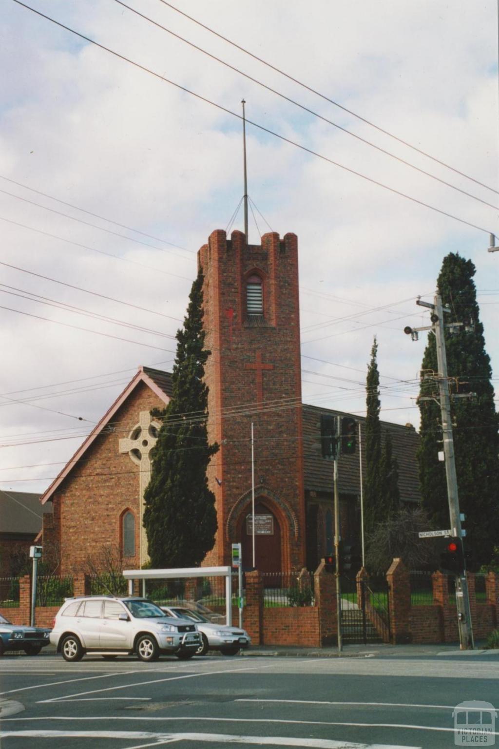 Serbian Orthodox Church former Anglican, Brunswick East, 2005