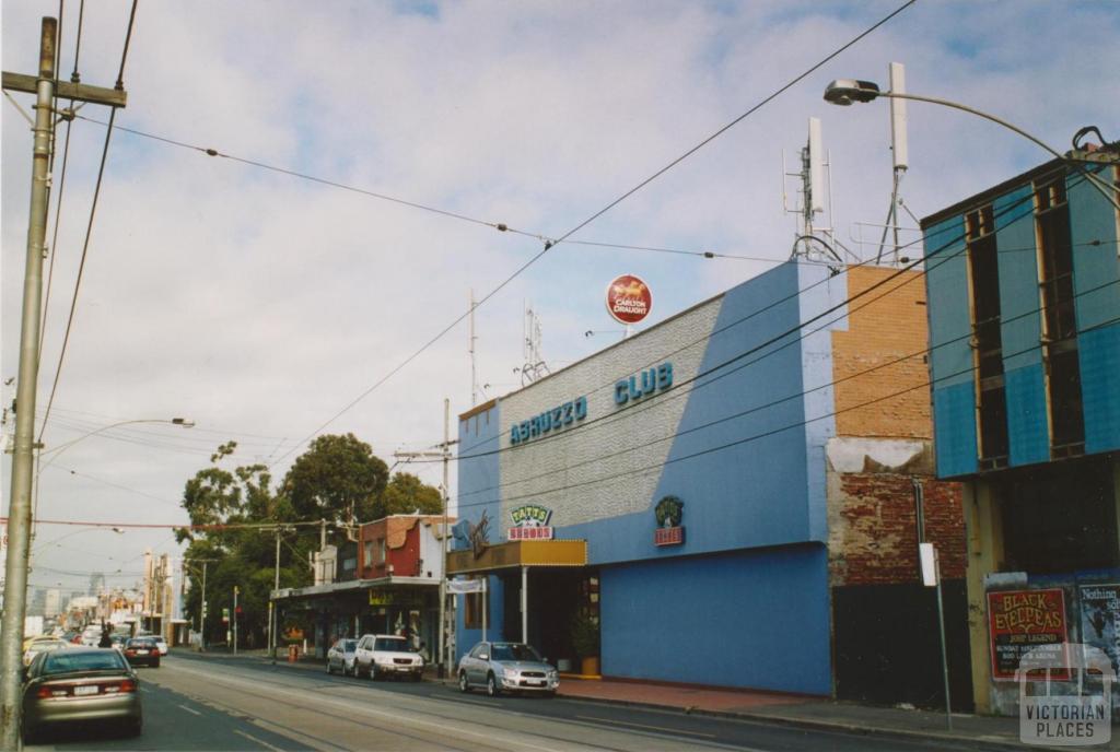 Abruzzo Club, Lygon Street, Brunswick East, 2005