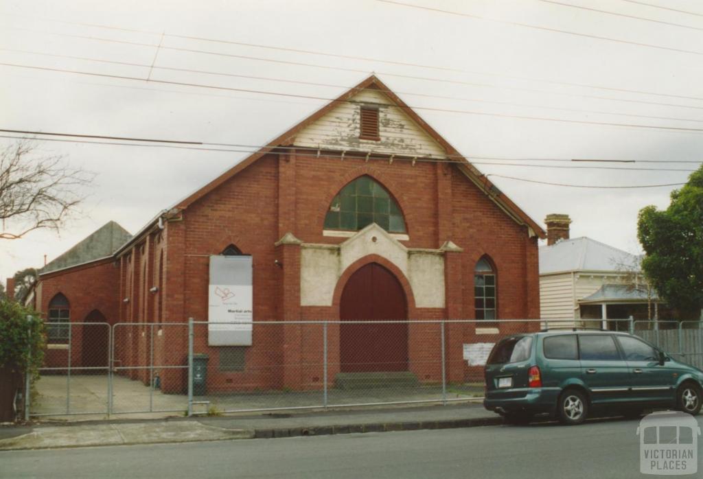 Former Presbyterian Church, Weston Street, Brunswick East, 2005