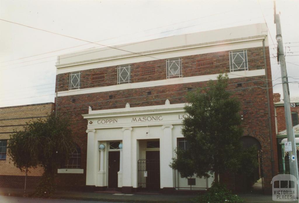 Coppin Masonic Lodge, Weston Street, Brunswick East, 2005