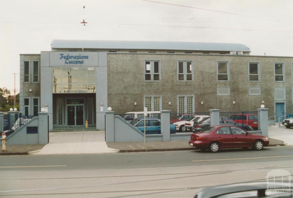 Federazione Lucana, Cameron Street, Brunswick, 2005