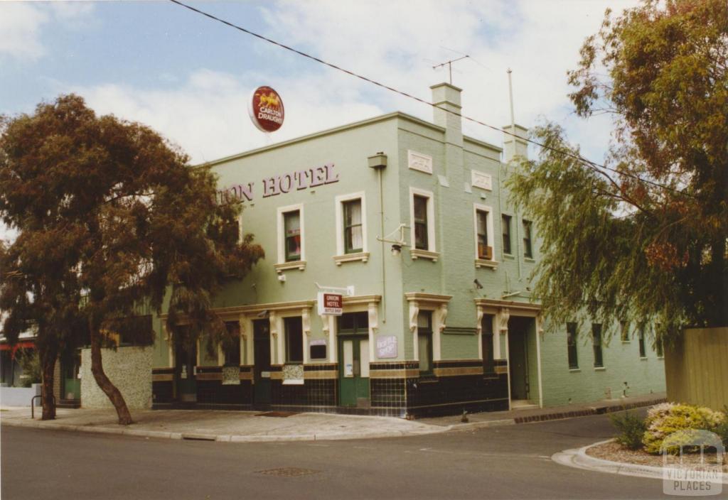 Union Hotel, 109 Union Street, Brunswick West, 2005