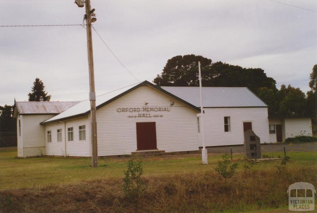 Orford memorial hall, 2006