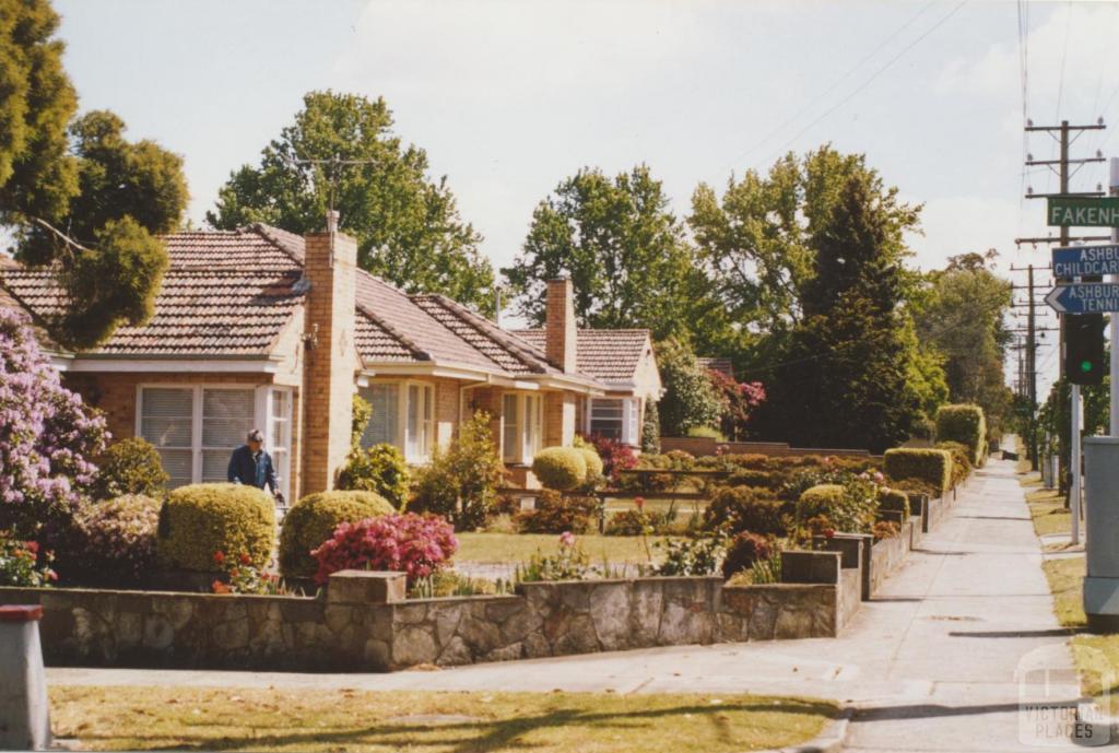 Warrigal Road, Ashburton, 2007