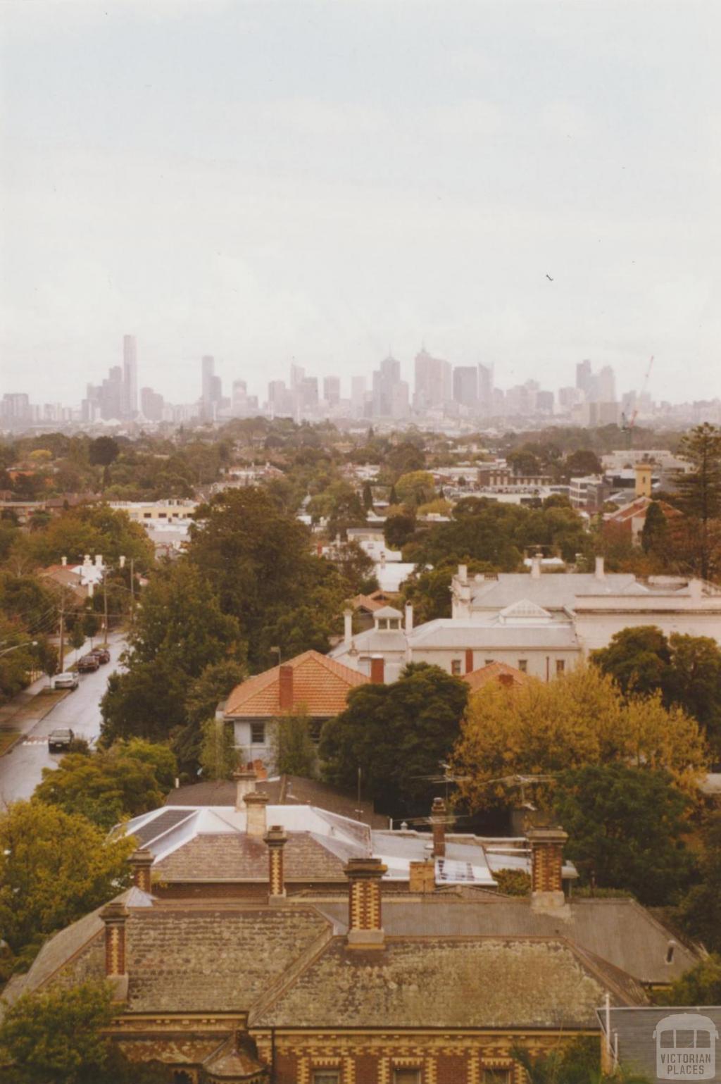 Looking west from Oxley Road Uniting Church, Auburn, 2007