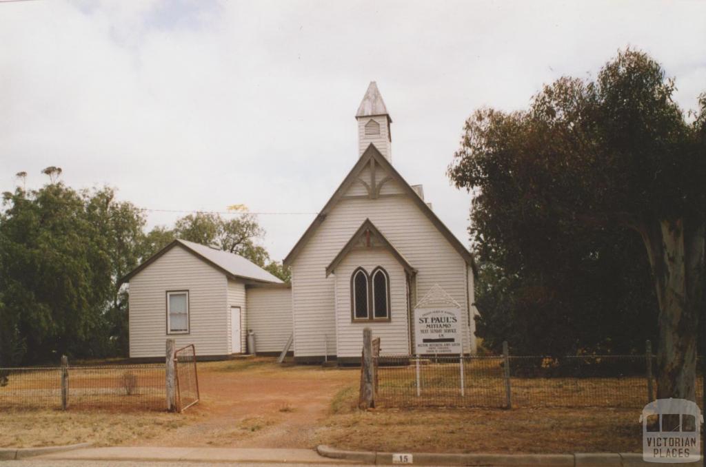 St Paul's Church of England, Mitiamo, 2007