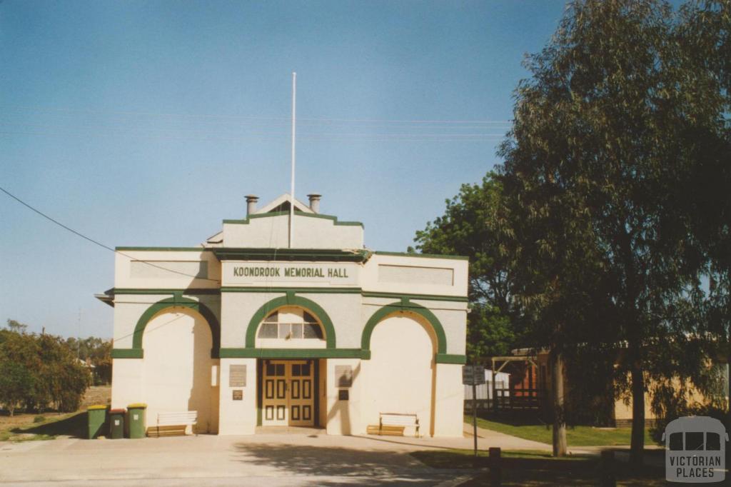 Koondrook memorial hall, 2007