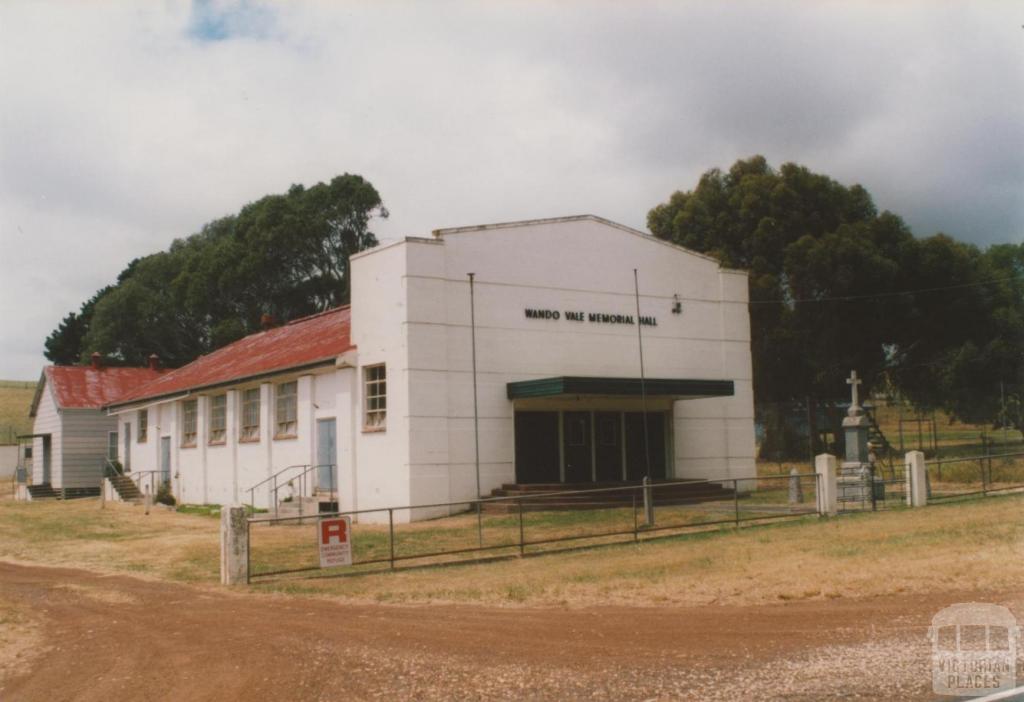 Wando Vale memorial hall, 2008