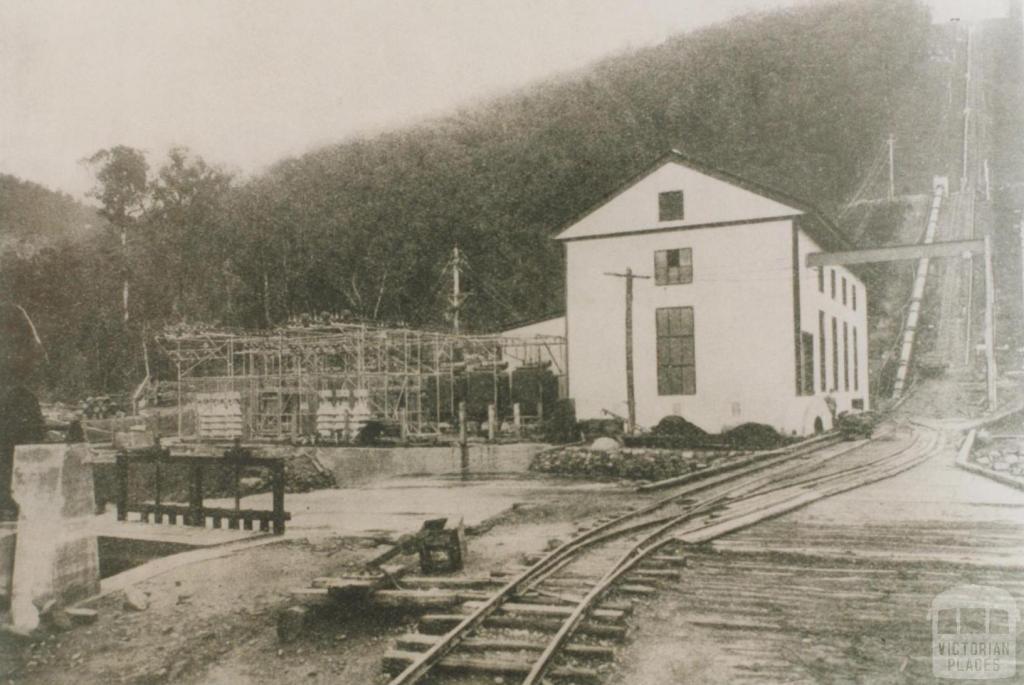 Rubicon power house, 1928