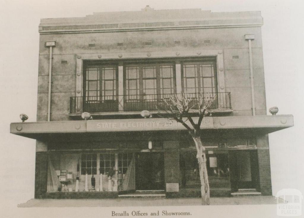 Benalla offices, 1930