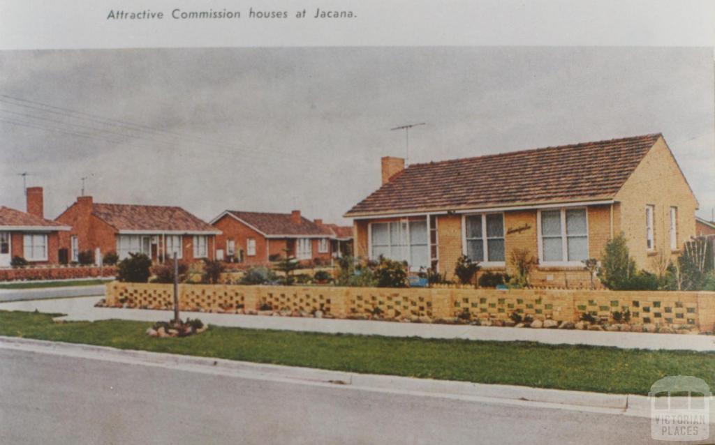 Commission houses at Jacana, 1961