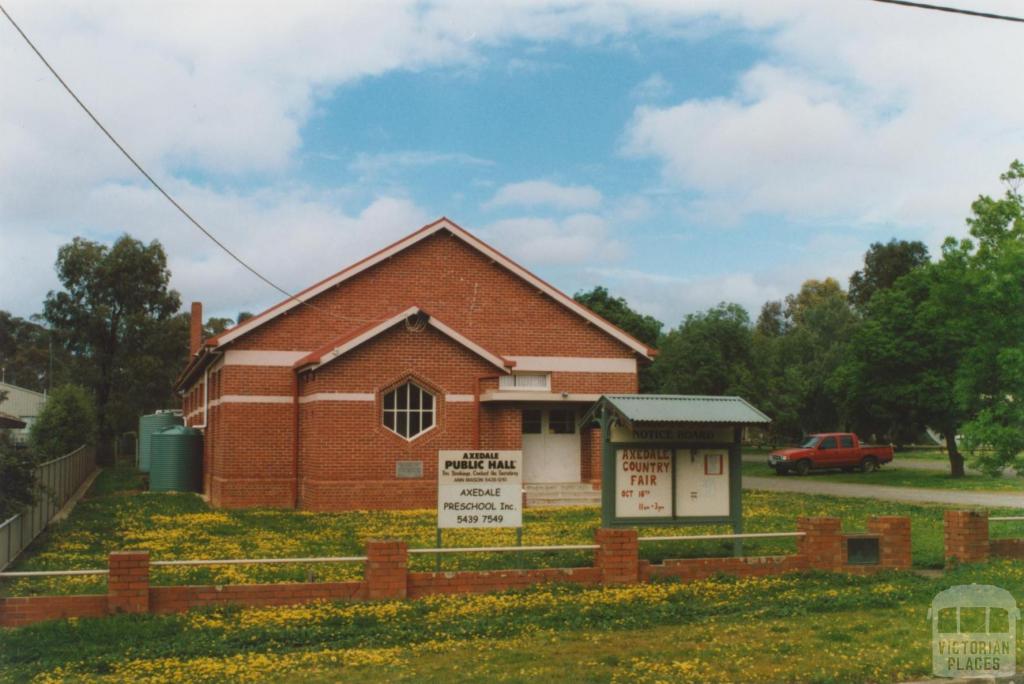 Axedale hall, 2009