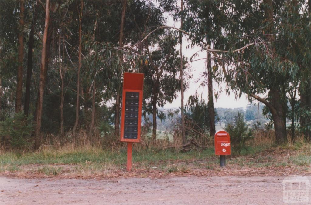 Corner of Hill End and Russell Creek Roads, Hill End, 2010