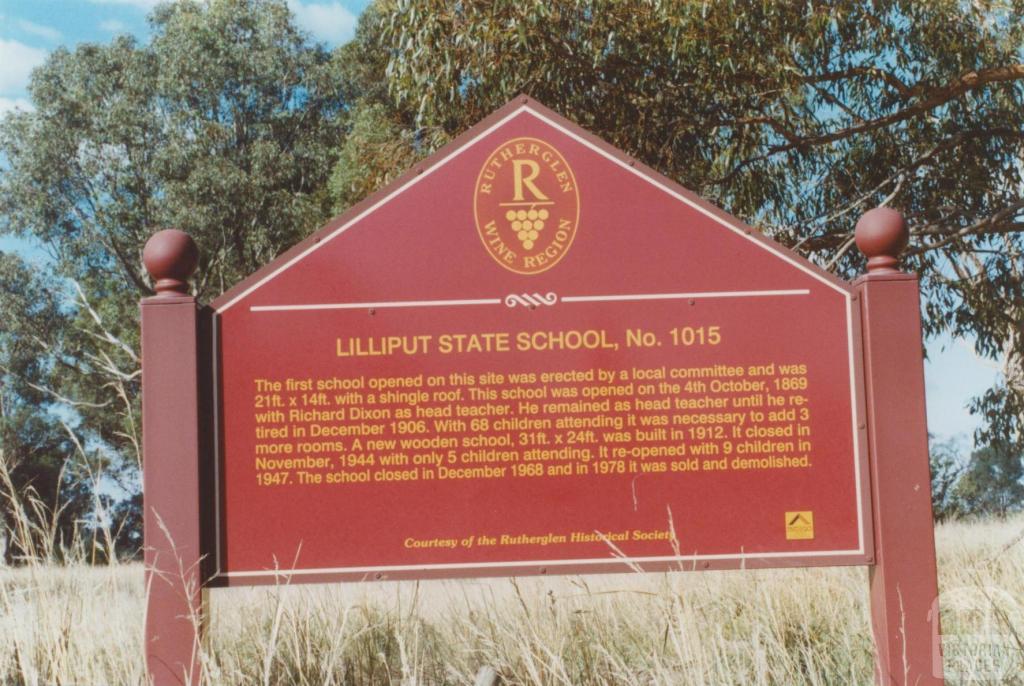 Lilliput State School sign, 2010