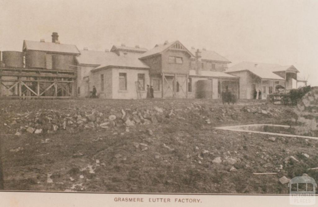 Grassmere butter factory, 1905